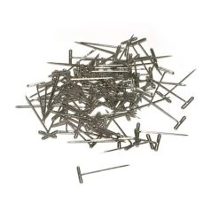 Dubro Products T-Pins, Nickel Plated, 1" (100)