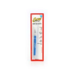 Excel Hobby Blade Corp Grip-On Knife, Blue