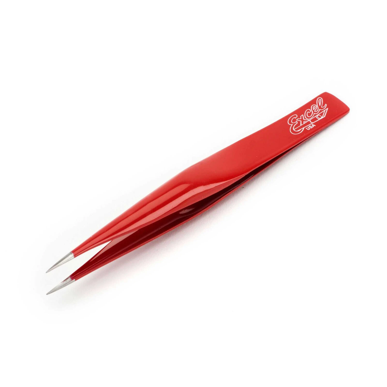 Excel Hobby Blade Corp W Point Tweezers, Red 3 Excel Hobby Blade Corp W Point Tweezers, Red