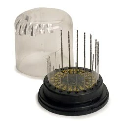 Excel Hobby Blade Corp Drill Bit Assorted, #61-80 (20), Plastic Stand