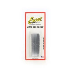 Excel Hobby Blade Corp Mitre Box, Aluminum