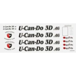 GREAT PLANES Decal Set: U-Can-Do 3D .46