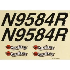 GREAT PLANES Decal Sheet Cherokee .40 ARF