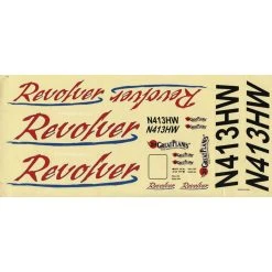 GREAT PLANES Decal Revolver .61 ARF