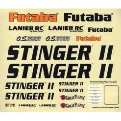 GREAT PLANES Decals Stinger II 46 ARF