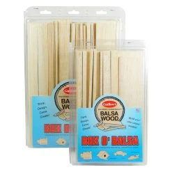 Guillow Box-O-Balsa 1# Random Sizes