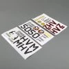 HANGAR 9 Decal Set (3): P-47D Thunderbolt 20cc -Tamiya Store HAN299013 A0 OEZMXYOI