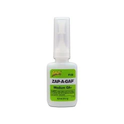 ZAP Glue Ap-A-Gap Medium CA+ Glue, 1/2 Oz