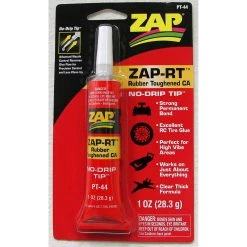 ZAP Glue -RT Rubber Toughened CA, 1 Oz