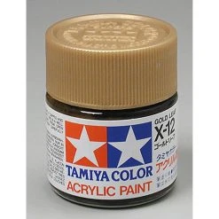 Tamiya Acrylic X12 Gloss,Gold Leaf