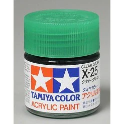 Tamiya Acrylic X25 Gloss,Clear Green