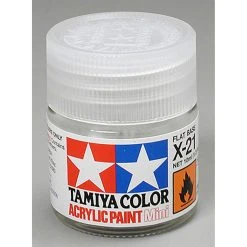 Tamiya Acrylic Mini X21, Flat Base