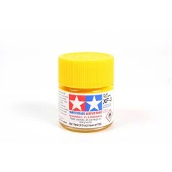 Tamiya Acrylic Mini XF3, Flat Yellow