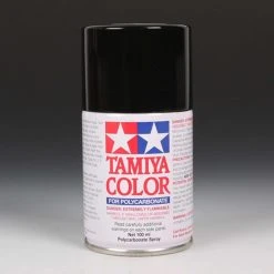 Tamiya Polycarbonate PS-5 Black, Spray 100 Ml -Tamiya Store TAM86005 A0 GCVGOJZ4