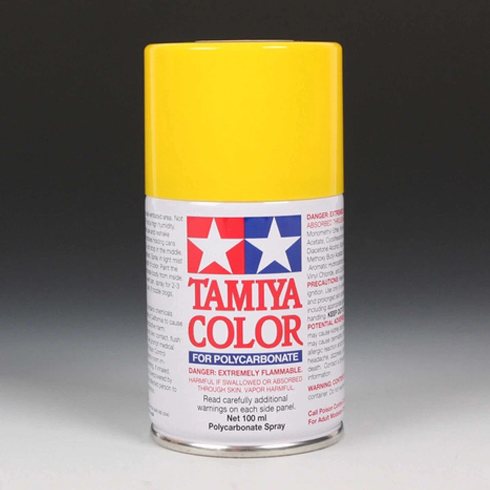 Tamiya Polycarbonate PS-6 Yellow, Spray 100 Ml 3 Tamiya Polycarbonate PS-6 Yellow, Spray 100 Ml