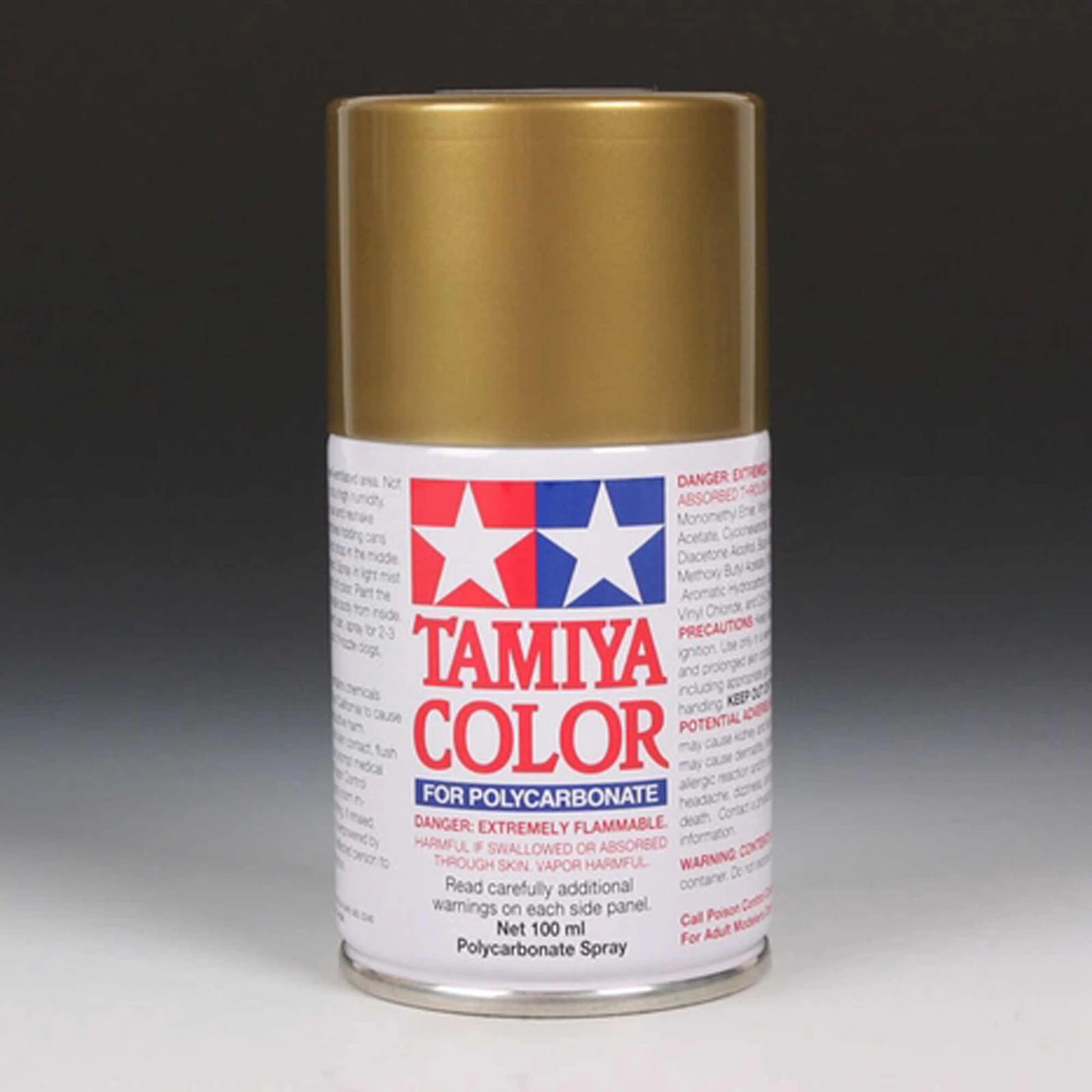 Tamiya Polycarbonate PS-13 Gold, Spray 100 Ml 3 Tamiya Polycarbonate PS-13 Gold, Spray 100 Ml