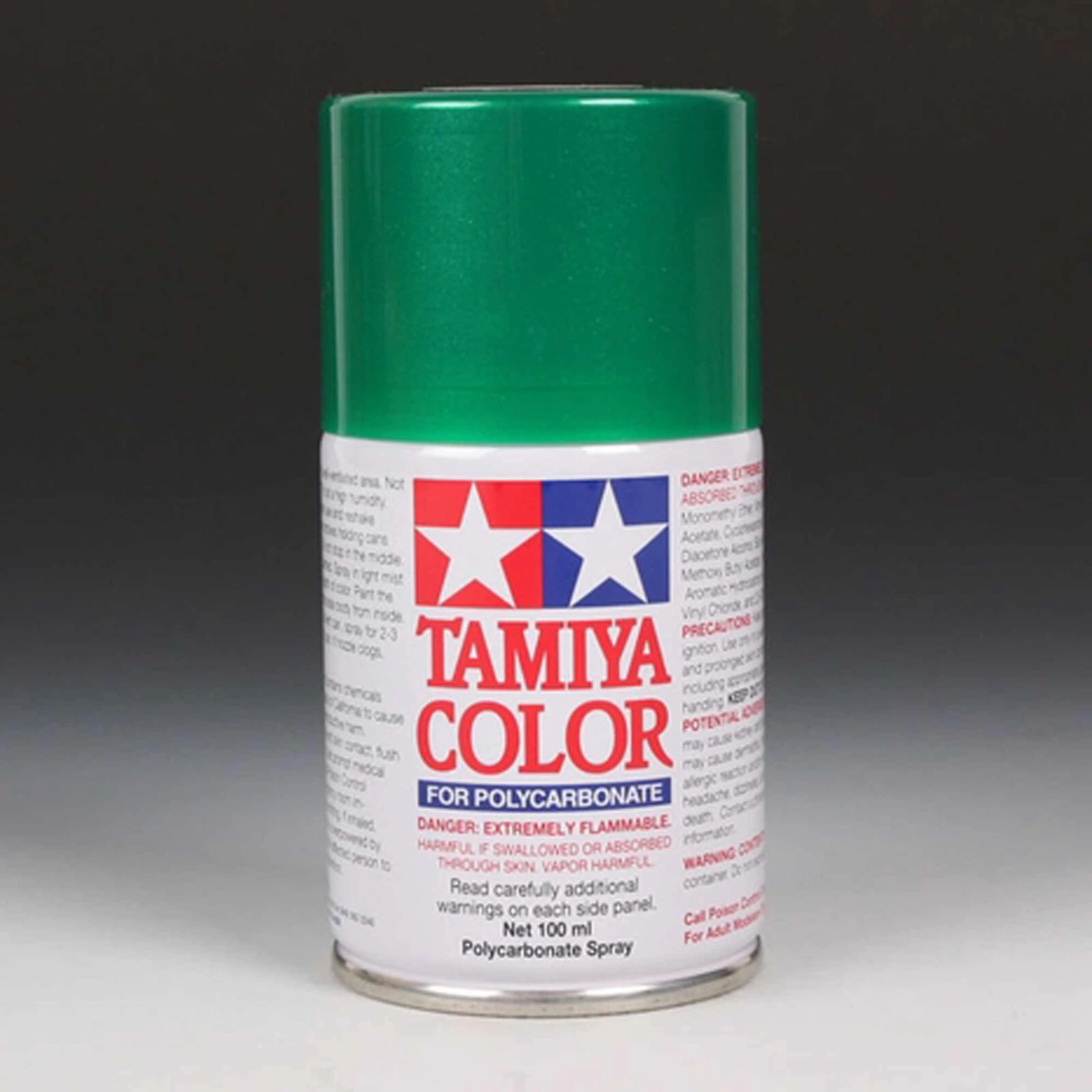 Tamiya Polycarbonate PS-17 Metal Green, Spray 100 Ml 3 Tamiya Polycarbonate PS-17 Metal Green, Spray 100 Ml