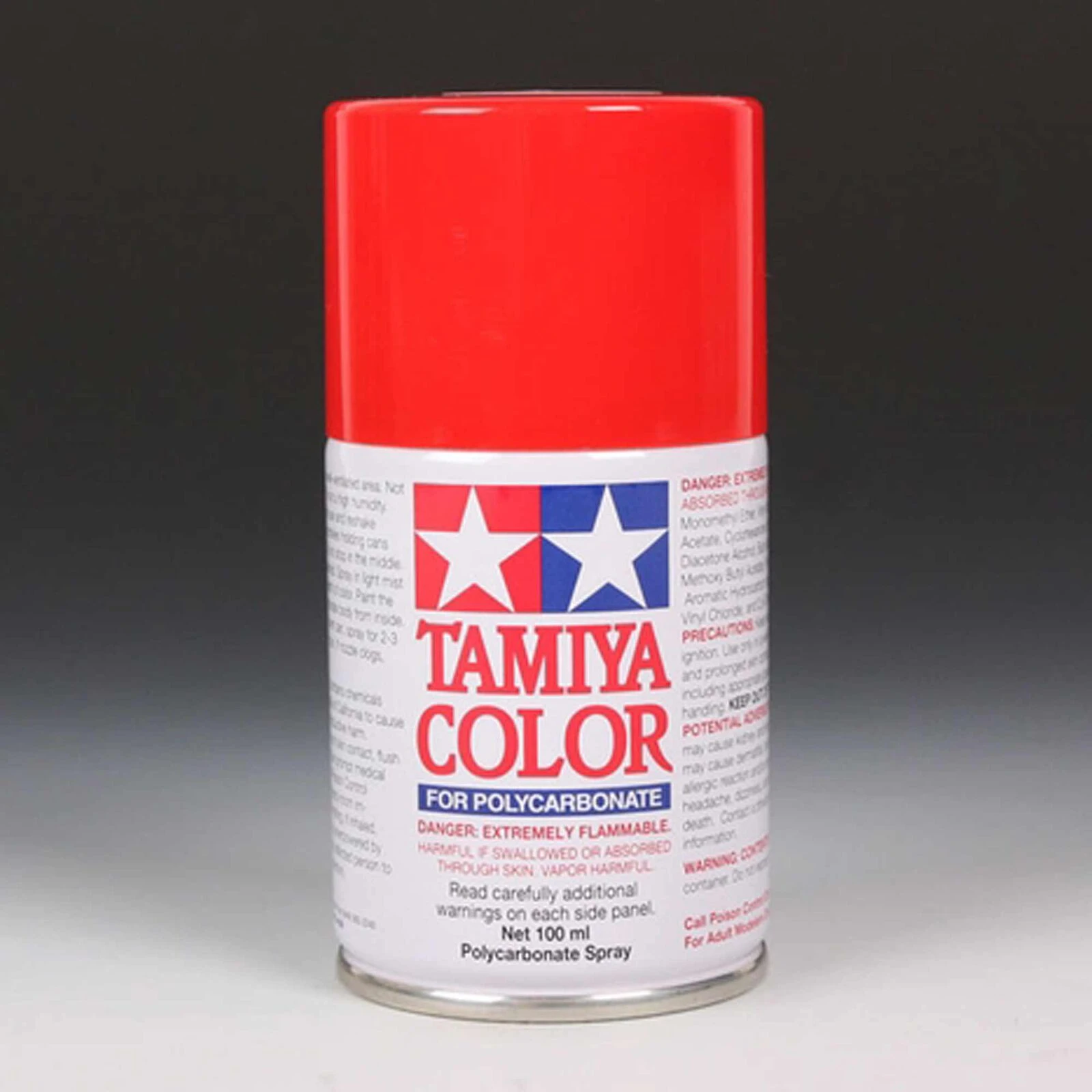 Tamiya Polycarbonate PS-34 Bright Red, Spray 100 Ml 3 Tamiya Polycarbonate PS-34 Bright Red, Spray 100 Ml