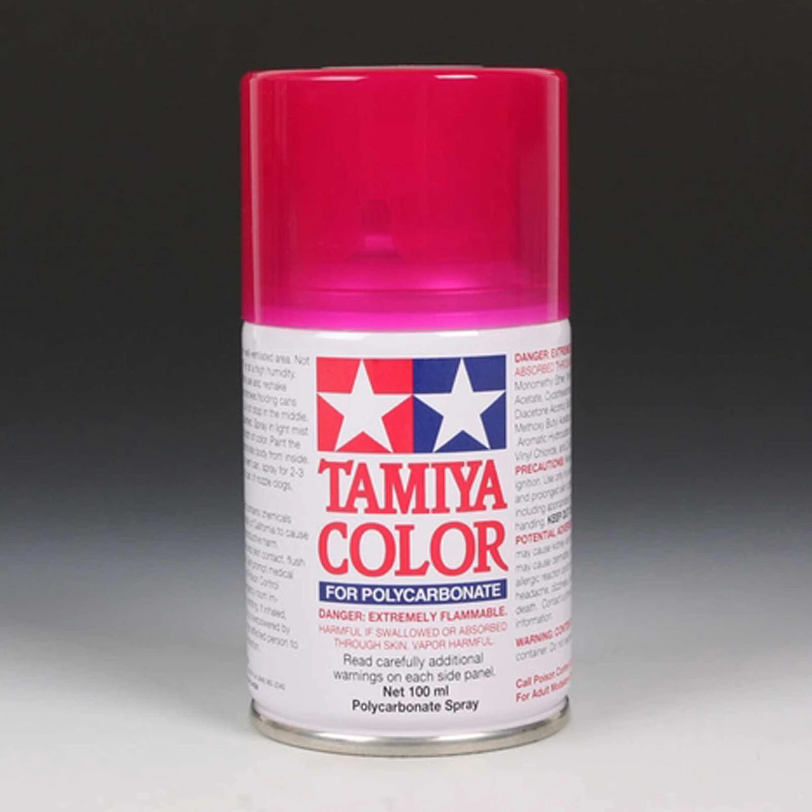 Tamiya Polycarbonate PS-40 Translucent Pink, Spray 100 Ml 3 Tamiya Polycarbonate PS-40 Translucent Pink, Spray 100 Ml