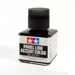 Tamiya Panel Line Accent Color, 40ml Black