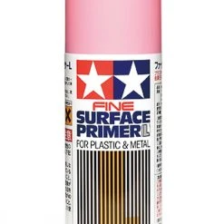 Tamiya Spray, Fine Surface Primer, L. Pink, 180ml