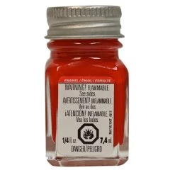 Testor Corp. Enamel 1/4 Oz Red