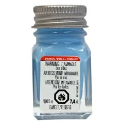 Testor Corp. Enamel 1/4 Oz Flat Sky Blue