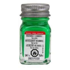 Testor Corp. Enamel 1/4oz, Green Fluorescent