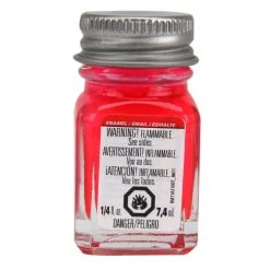 Testor Corp. Enamel 1/4oz, Pink Fluorescent