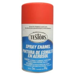 Testor Corp. Spray 3 Oz Flat Red