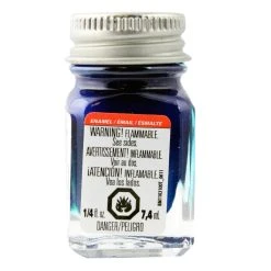 Testor Corp. Enamel 1/4 Oz Metal Flake Blue