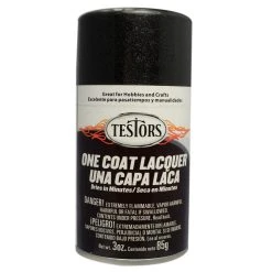 Testor Corp. One Coat, Blazing Black, 3 Oz