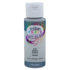 Testor Corp. 2oz Acrylic Craft Paint, Satin Hazey
