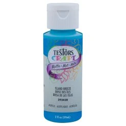 Testor Corp. 2oz Acrylic Craft Paint, Satin Island
