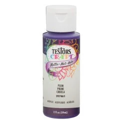 Testor Corp. 2oz Acrylic Craft Paint, Satin Plum