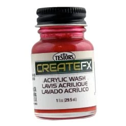 Testor Corp. FX Acrylic Wash Barn Red 1 Oz, Tri