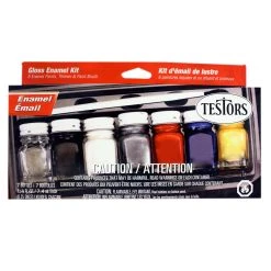 Testor Corp. Enamel Kit: Household, 6 Colors